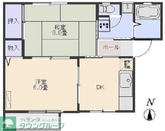 ディアス千歳の物件間取画像